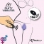 Вибратор в трусики FeelzToys Panty Vibrator Pink с пультом ДУ, 6 режимов работы, сумочка-чехол (SO3849) 0