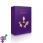 Набір анальних пробок з кристалом Rianne S: Booty Plug Set Purple, 2,7 см, 3,5 см, 4,1 см (SO3908) 1