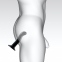 Насадка для страпона Strap-On-Me PG-Spot Dildo, силікон, розмір S (SO4078) 5