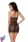 Полупрозрачная сорочка AZALIA CHEMISE black L/XL Passion (SO4134) 0