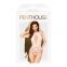 Боди с глубоким декольте и высокими трусиками Penthouse - Toxic Powder White M/L (SO4378) 2