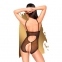 Боди с открытой грудью и спиной Penthouse - Turned On Black M/L (SO4380) 1