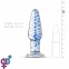 Стеклянная анальная пробка с внутренней спиралью Gildo Glass Buttplug No. 23 (SO4417) 1