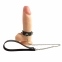 Кольцо для пениса Penis Ring с шипами и поводком, натуральная кожа (SO5152) 2