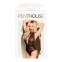 Боді з глибоким декольте і високими трусиками Penthouse - Toxic Powder Black L/XL (SO5306) 2