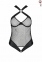 Сетчатый боди с халтером Amanda Body black S/M - Passion (SO5316) 3