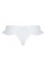Трусики в горошек, с рюшами и шнуровкой Fatin Thong white S/M - Passion (SO5344) 4