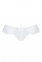 Трусики в горошок, з рюшами і шнурівкою Fatin Thong white XXL/XXXL - Passion (SO5345) 3