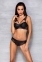 Комплект з еко-шкіри з мереживом: бра і трусики Loona Set black XXL/XXXL - Passion (SO5363) 1