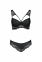 Комплект з еко-шкіри з мереживом: бра і трусики Loona Set black XXL/XXXL - Passion (SO5363) 3