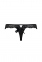Кружевные трусики-танга с атласным бантиком Naja Thong black L/XL - Passion (SO5364) 4