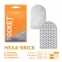 Мастурбатор TENGA Pocket Hexa-Brick (SO5597) 0