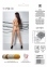 Телесные колготки с открытым доступом Passion TIOPEN 010 beige 5 (20 den), контрастная линия (SO5804) 2