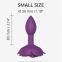 Анальна пробка Love To Love OPEN ROSES S SIZE - PURPLE RAIN (SO5985) 1