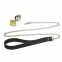 Металева анальна пробка Art of Sex Metal Anal Plug with Leash size S з поводком (SO6176) 2