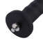 Силіконовий фалоімітатор для секс-машин Hismith 7.1″ Anal Dildo Black, система KlicLok (SO6201) 1