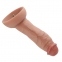 Гіперреалістичний силіконовий фалоімітатор для секс-машин Hismith Hyper Realistic Silicone Dildo, система KlicLok (SO6213) 3