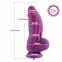 Фалоімітатор для секс-машин Hismith 9.45″ Silicone Fantasy Series Dildo, система кріплення KlicLok, 24х6,8 см (SO6214) 1