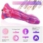 Фалоімітатор для секс-машин Hismith 10.3″ Silicone Monster Dildo Series, система кріплення KlicLok (SO6216) 1