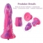 Фалоімітатор для секс-машин Hismith 10.3″ Silicone Monster Dildo Series, система кріплення KlicLok (SO6216) 2