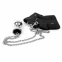 Наручники з металевої анальної пробкою Art of Sex Handcuffs with Metal Anal Plug size M Black (SO6235) 0