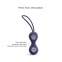 Вагинальные шарики Love To Love JOIA - MIDNIGHT INDIGO (SO6264) 1
