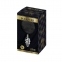 Металлическая анальная пробка Кроличий хвостик Alive Fluffly Twist Plug M Black (SO6309) 1