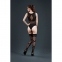 Комплект: боді та панчохи Moonlight Model 16 Black (SO6348) 0