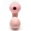 Вакуумний вібратор Kistoy Tina Mini Light Pink, вагінально-кліторальний (SO6541) 1