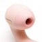 Вакуумний вібратор Kistoy Tina Mini Light Pink, вагінально-кліторальний (SO6541) 3