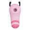Вакуумний стимулятор із мікрострумами CuteVibe Beebe Pink, на палець (SO6551) 0