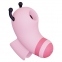 Вакуумний стимулятор із мікрострумами CuteVibe Beebe Pink, на палець (SO6551) 2