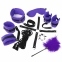 Набір БДСМ Art of Sex - Soft Touch BDSM Set, 9 предметів, Фіолетовий (SO6600) 2