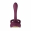 Смарт эрекционное кольцо Zalo — BAYEK Velvet Purple, двойное с вводимой частью (SO6645) 4