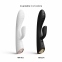 Вібратор-кролик Dorcel FLEXI RABBIT BLACK (SO6816) 4