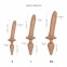 Анальна пробка з ділдо Strap-On-Me SWITCH PLUG-IN REALISTIC DILDO CARAMEL - S (SO6827) 2