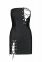 Мінісукня з екошкіри CELINE CHEMISE black 6XL/7XL — Passion: шнурівка, трусики в комплекті (SO7062) 1