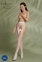 Еротичні колготки-бодістокінг Passion ECO S003 white (SO7092) 1