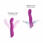 Вібратор Love To Love SWAP - SWEET ORCHID з пульсівною перлиною для точки G, 3 мотора, гнеться (SO7384) 2