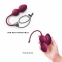 Вагінальні кульки Dorcel LOVE BALLS PLUM, вібрації та рухи внутрішньої кульки, пульт ДК (SO7388) 2