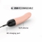 Вибратор Dorcel Real Vibration S Flesh 2.0, диам 3,7см, перезаряжаемый, для точки G (SO7392) 3