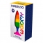 Анальная пробка Wooomy Hiperloo Silicone Rainbow Plug M (SO7435) 3