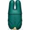 Смарт-вібратор для грудей Zalo - Nave Turquoise Green, пульт ДК, робота через додаток (SO7488) 2