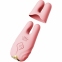 Смарт-вібратор для грудей Zalo - Nave Coral Pink, пульт ДК, робота через додаток (SO7491) 2