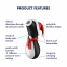 Вакуумный клиторальный стимулятор Satisfyer Penguin Holiday Edition, в шапочке и шарфе (SO8777) 5