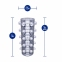 Мастурбатор Rize by Blush - Swich Glow in the Dark Masturbator - Clear (SO8832) 3