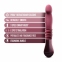 Пульсатор Temptasia by Blush - Trixie Thrusting Dildo - Wine Red (SO8835) 1