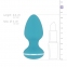Анальная вибропробка Cala Azul - Blanca Vibrating anal plug (SO8887) 4