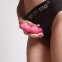 Насадка для страпона Strap-On-Me Dildo Plug Beads Framboise Metallic XXL (SO8990) 4