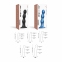 Насадка для страпону Strap-On-Me Dildo Plug Balls Blue Metallic S (SO8992) 2